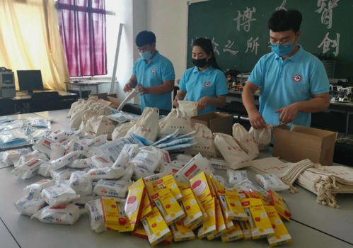 讓愛傳遞 機電系為學子發放愛心防疫健康包